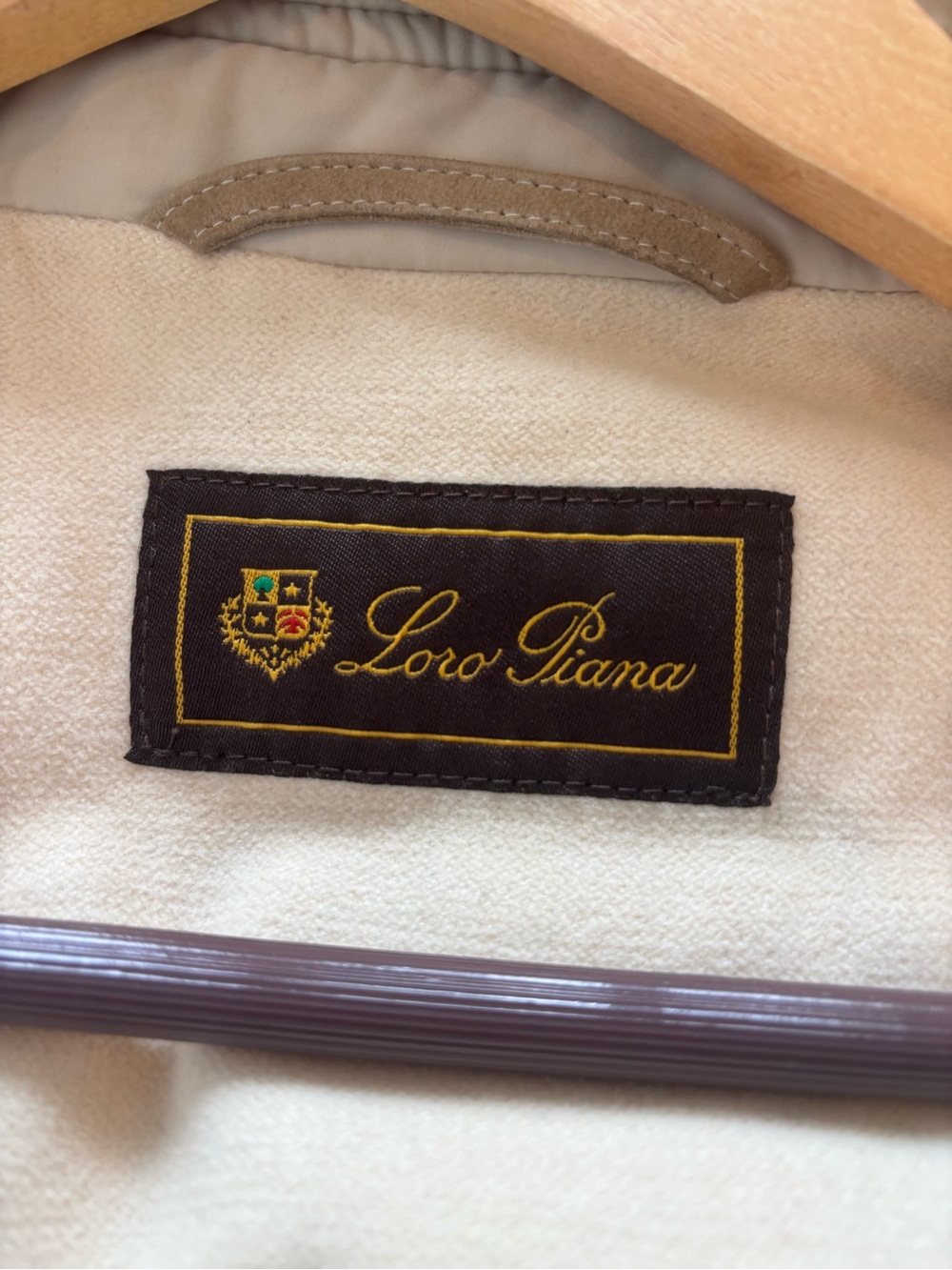 Loro Piana Quilted Cotton & Cashmere Puffer Vest - Tan - Picture 2 of 5